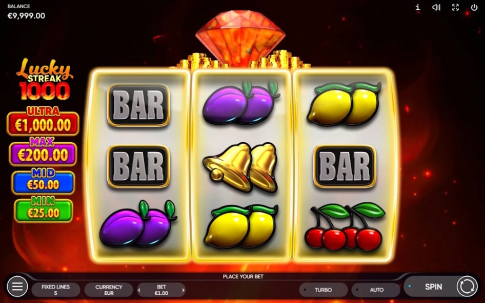 Lucky Streak 1000 by Endorphina