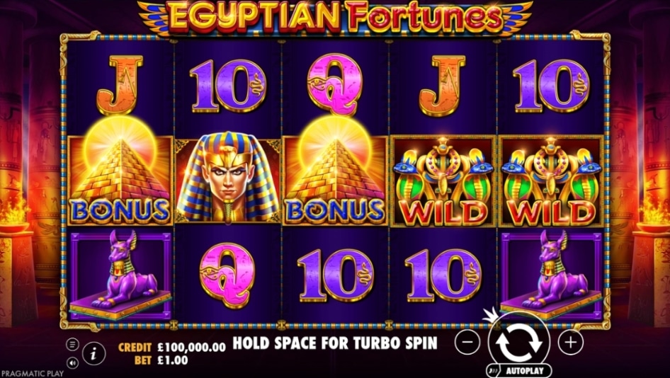 Egyptian Fortunes by Pragmatic Play