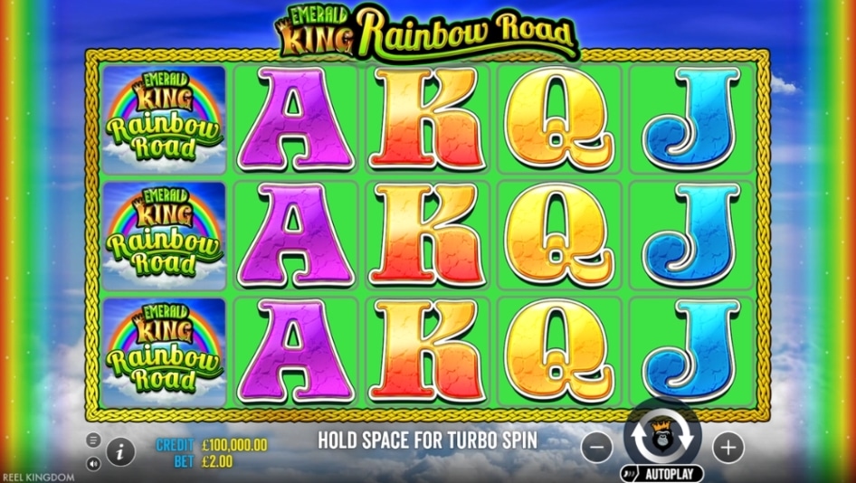 Emerald King Rainbow Road by Pragmatic Play