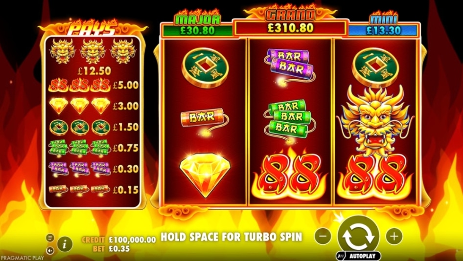 Fire 88 by Pragmatic Play