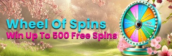 Weekend Wheel Of Spins at Spinzwin Casino