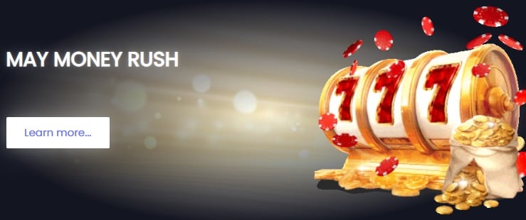 May Money Rush promo at Fruity King