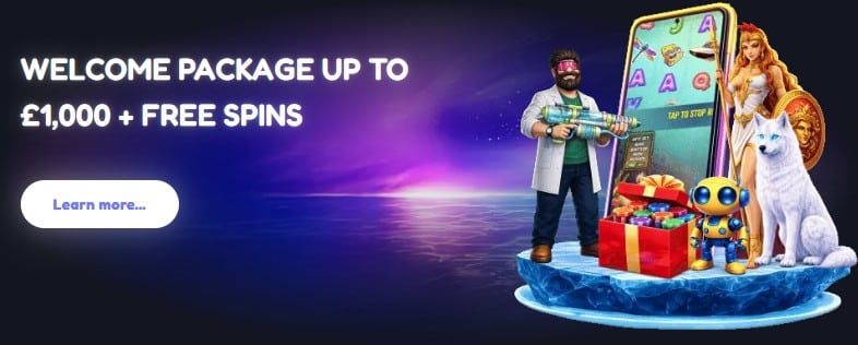 Welcome bonus at Monster Casino