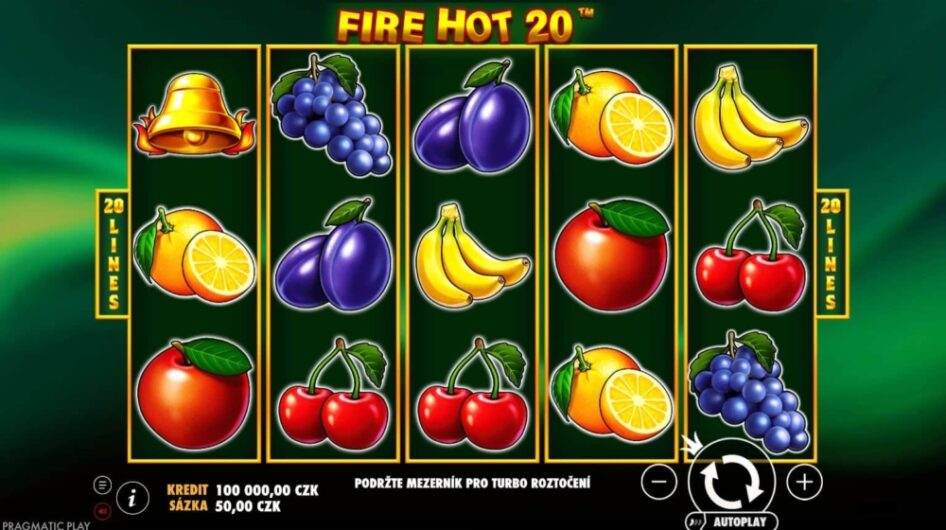 Fire Hot 20 by Pragmatic Play