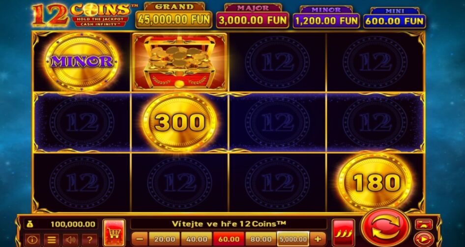 12 Coins by Wazdan