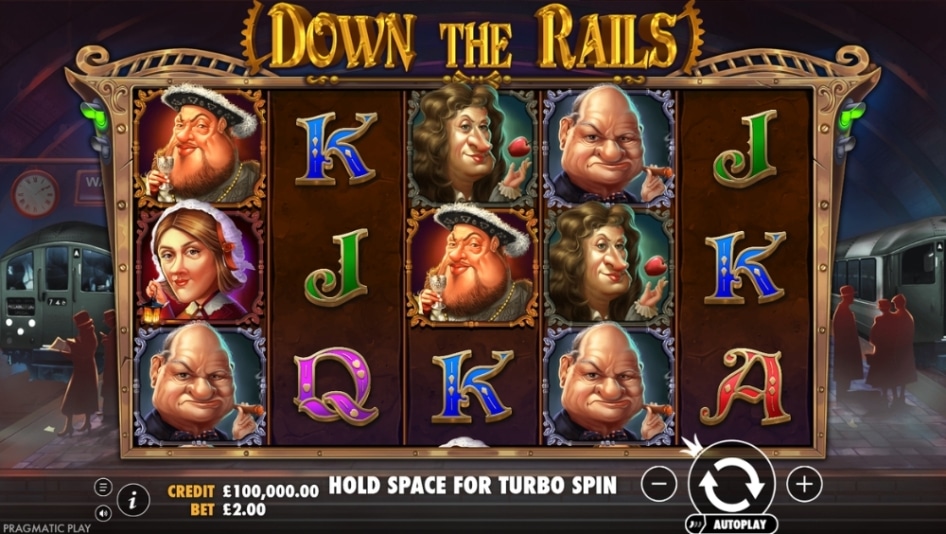 Down the Rails by Pragmatic Play