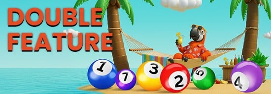 Double Feature Bingo funky jackpot