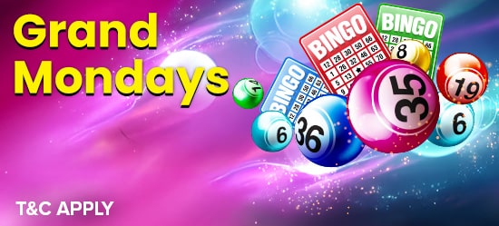 Funky Jackpot Casino bingo mondays