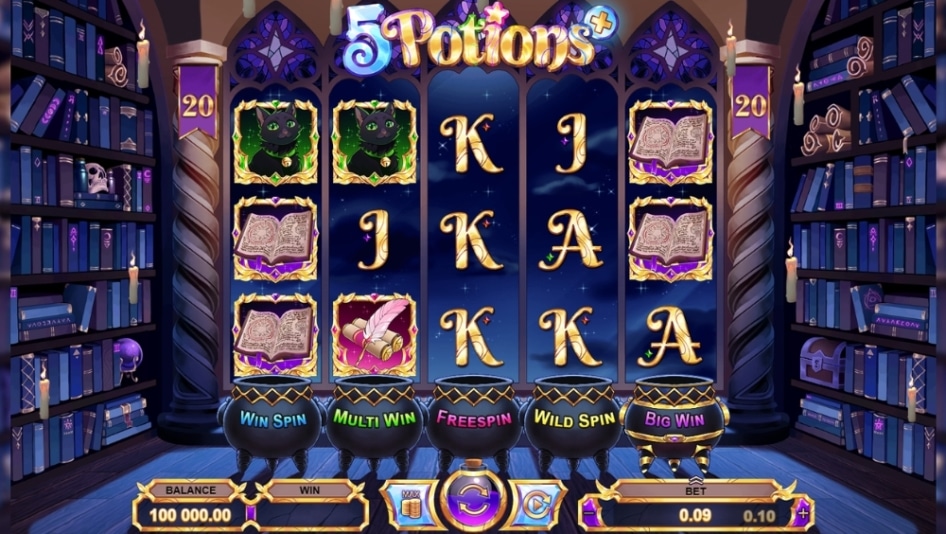 5 Potions+