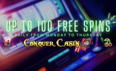 Open Your Mystery Box at Conquer Casino and Reveal Up to 100 Free Spins Daily