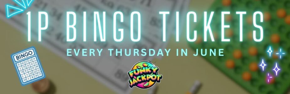 Penny Bingo Day at Funky Jackpot Casino – Hundreds of Games for Just 1p