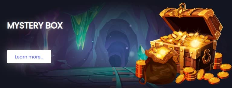 Myster box promotion at Conquer Casino