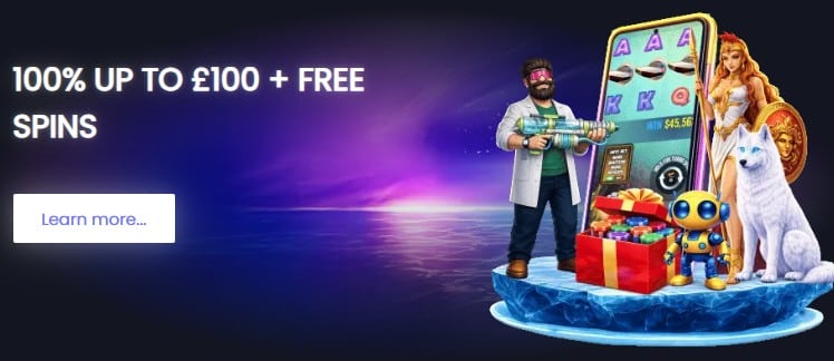 The welcome bonus at Conquer Casino
