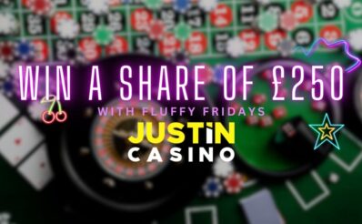 Fluffy Fridays at Justin Casino Give You a Weekly Shot at £250 in Cash Prizes
