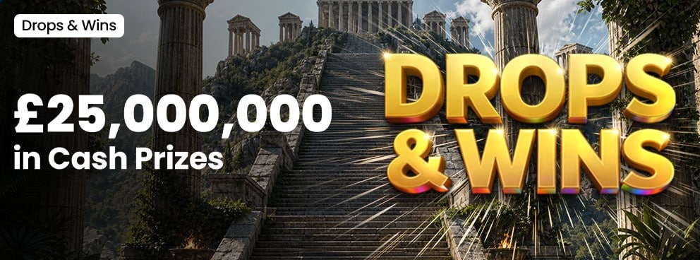 Drops and Wins promotion at Great Britain Casino