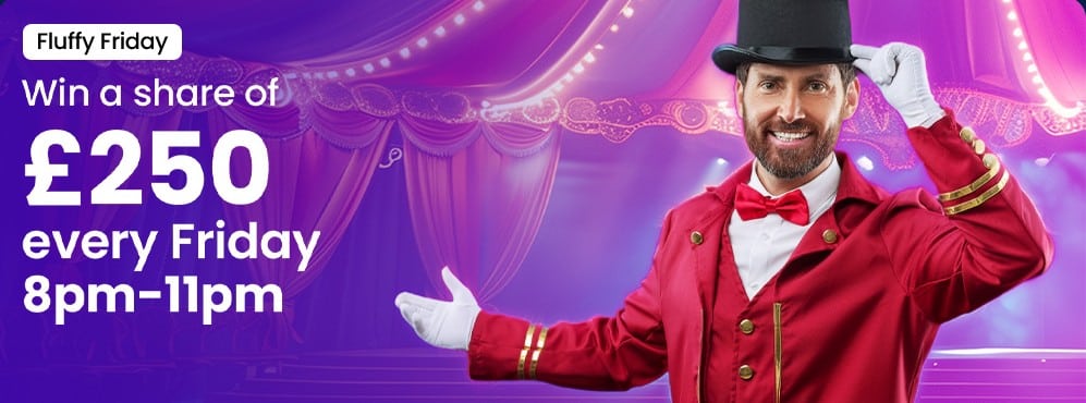 Fluffy Fridays promotion at Great Britain Casino