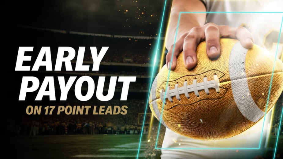 BetMGM NFL 17 Up Early Payout