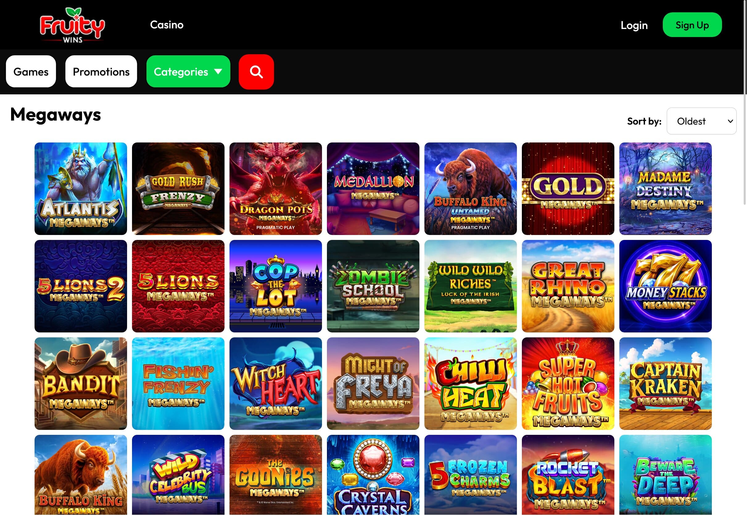 Fruity Spins Casino Megaways