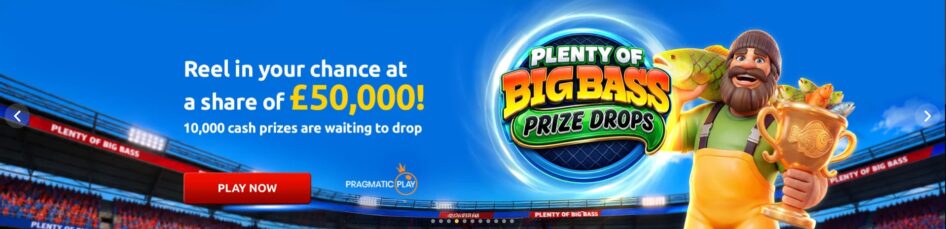 Plenty of Big Bass Prize Drops
