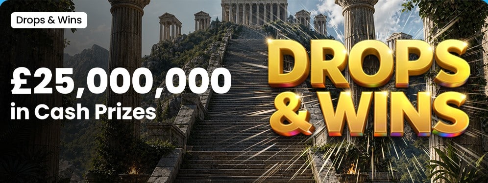Drops and Wins promotion at Daily Record Bingo